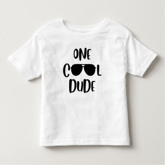 One Cool guy Toddler Shirt