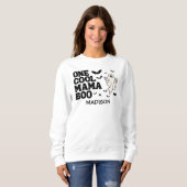 One Cool Mama Boo Halloween Trui (Voorkant volledig)
