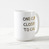 One Cup Closer to Calm Koffiemok (Voorkant rechts)
