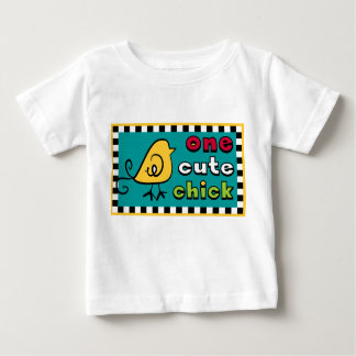 One Cute Chick Baby TShirt