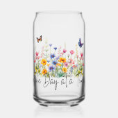 One Day at a Time Inspirational Quote Wildflowers (Recto)