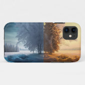 One day in winter Case-Mate iPhone case (Achterkant (horizontaal))