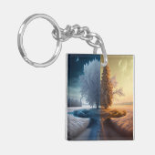 One day in winter sleutelhanger (Voorkant Links)