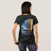 One day in winter t-shirt (Achterkant volledig)