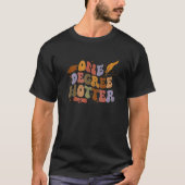 One Degree Hotter Masters Degree Graduation Day Ba T-shirt (Voorkant)