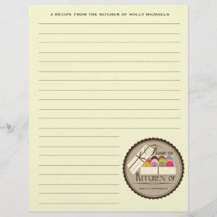 One Dozen French Macarons Recippaper