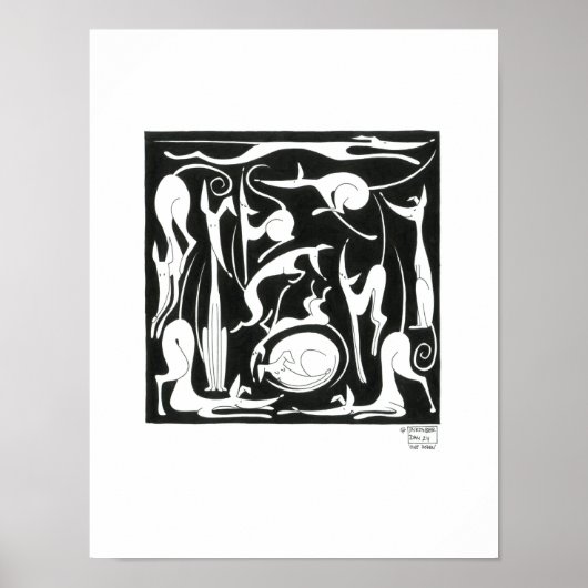 "One Dozen" Poster (Voorkant)