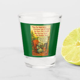 One Drunken' Mouse – Christmas Card Chaos Shot Glas