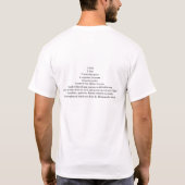 One Duck - Two Hens T-shirt (Achterkant)