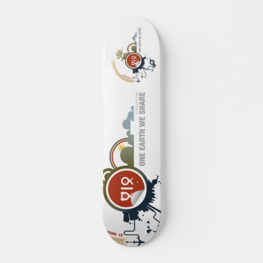 One Earth Board Skateboard (Voorkant)