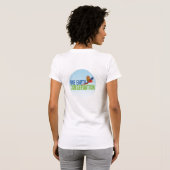 One Earth Conservation T-shirt voor dames (Achterkant volledig)