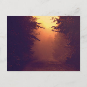 One Foggy Morning Briefkaart
