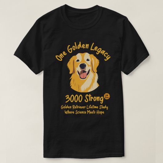 One Golden Legacy - Duister T-shirt (Design voorkant)
