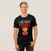 One Good Habit Tri-Blend Shirt (Voorkant volledig)