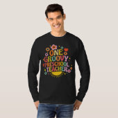 One groovy preschool teacher t-shirt (Voorkant volledig)