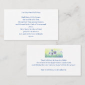 One Hail Mary Visitekaartje (Voorkant / Achterkant)