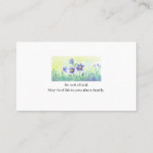 One Hail Mary Visitekaartje (Achterkant)