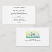 One Hail Mary Visitekaartje (Voorkant / Achterkant)