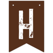 One Happy Camper Beer Forest Eerste Verjaardag Vlaggetjes (Tweede vlag)