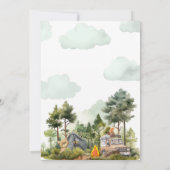 One Happy Camper First Birthday Invitation (Dos)