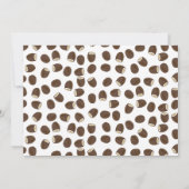 One Happy Coconut 1st Summer Birthday Photo Kaart (Achterkant)