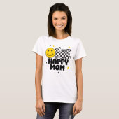 ONE Happy Mom of Birthday Boy Shirt (Voorkant volledig)