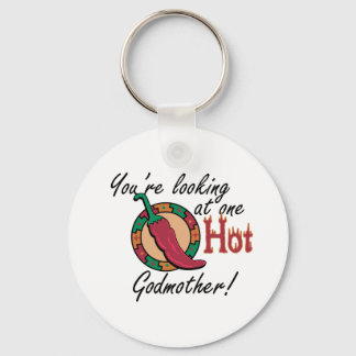 One Hot Godmoeder Sleutelhanger