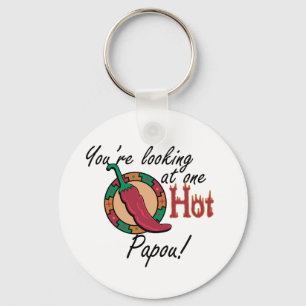 One Hot Papou Sleutelhanger