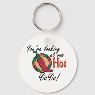 One Hot YiaYia Sleutelhanger