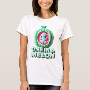 One in a Melon Baby Aankondiging T-shirt