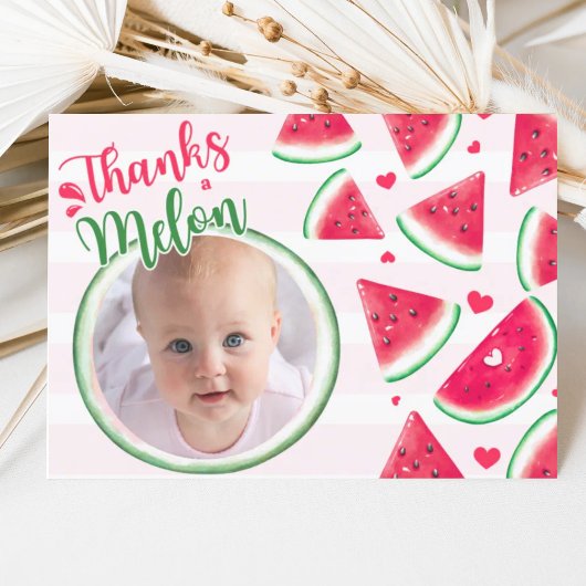 One In A Melon Premier 1er anniversaire Carte de r