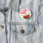 One In A Melon Verjaardag gepersonaliseerd Ronde Button 5,7 Cm (In situ)