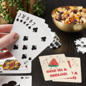 One in a Melon - Watermelon Jeu de cartes Design (In Situ)