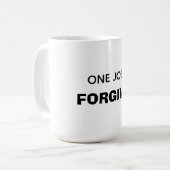 One job: Forgive Koffiemok (Voorkant links)