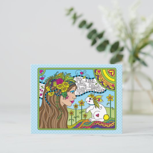 One Kind Word_ Briefkaart (Staand voorkant)