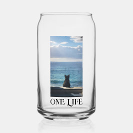 One Life Cat Blikvorm Glas