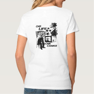 One Life One Chance Retro Grunge Vintage Streetwea T-shirt