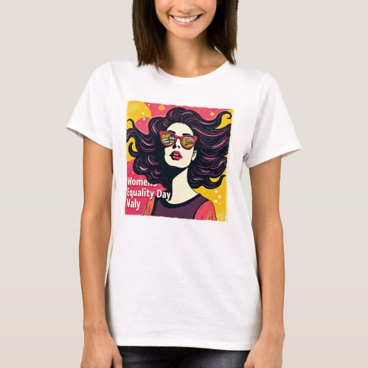 One Line, One Legacy – Women's Equality Day T-shirt (Voorkant)