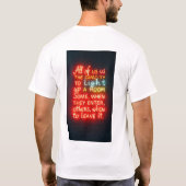 One Liner Expressions T-shirt (Achterkant)