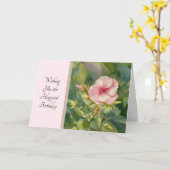 One Little Bloom - Carte Anniversaire (Fleur jaune)