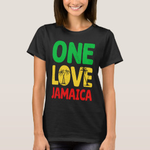 One Love Jamaica I Rasta I Rastafari I Jamaicaanse T-shirt