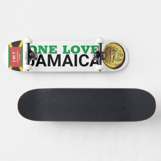 ONE LOVE JAMAICA Skateboard (Horz)