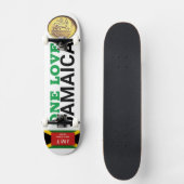 ONE LOVE JAMAICA Skateboard (Recto)