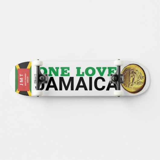ONE LOVE JAMAICA Skateboard (Horz)