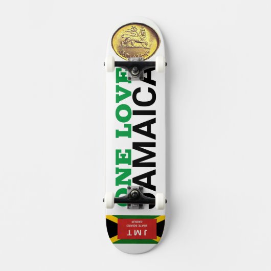 ONE LOVE JAMAICA Skateboard (Recto)
