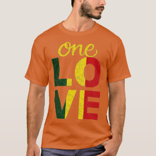One Love Jamaican Rasta Reggae T-shirt