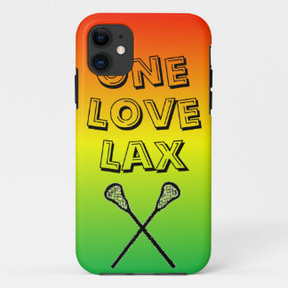 One Love Lax iPhone 11 Hoesje