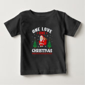 One Love One Christmas Santa T-shirt (Voorkant)