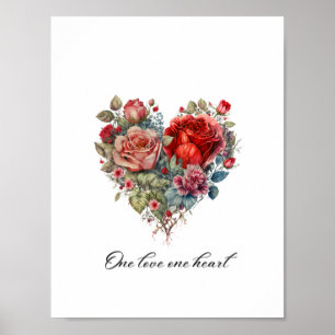 One Love One heart Poster