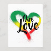 One Love One Heart Reggae Vibes (Achterkant)